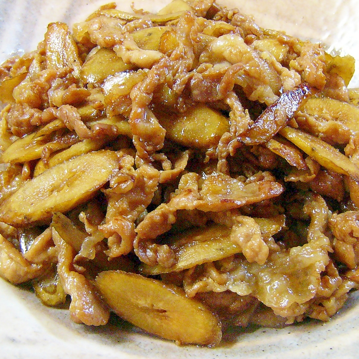 ごぼうと豚肉の甘辛煮 レシピ 作り方 By バーバプチ 楽天レシピ ごぼうと豚肉の甘辛煮 レシピ 作り方 By バーバプチ 楽天レシピ